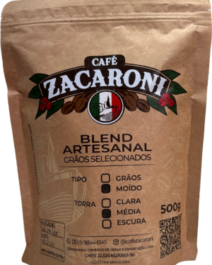 Café Zacaroni Moído – Torra Média | 500g